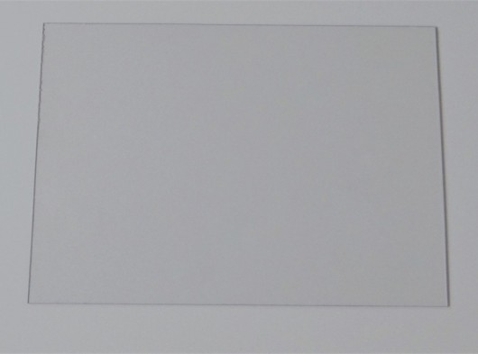 Plaque isolante plexiglas 20x32cm