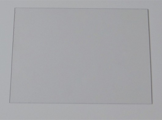 Plaque isolante plexiglas 26x37cm