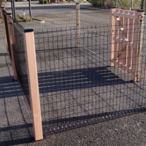 Clôture Rectangle | clôture pour un sol dur 4x2metre