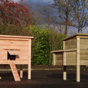 Poulailler en bois de Douglas