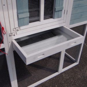 Poulailler Alexia avec tiroir pour un nettoyage facile