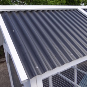 Poulailler avec toiture