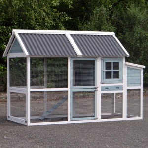 Poulailler Ariane avec nichoir et pondoir