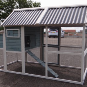 Poulailler avec toiture