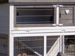 Plexiglass ensemble d'isolation · pour clapier pour lapin Marianne