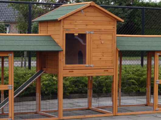 Ensemble d'isolation en plexiglass · pour clapier pour lapin Prestige Large Double