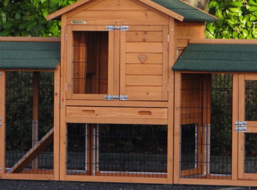 Ensemble d'isolation en plexiglass · pour clapier pour lapin Prestige Small Double