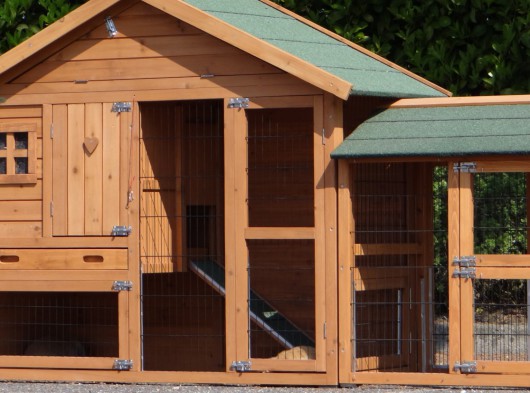 Ensemble d'isolation en plexiglass · pour clapier pour lapin Holiday Small avec enclos Space Small