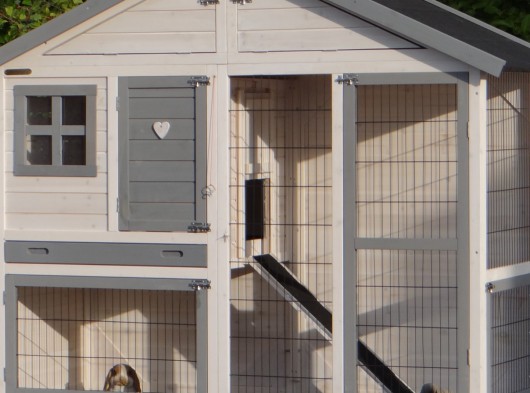 Ensemble d'isolation en plexiglass · pour clapier pour lapin Holiday Medium