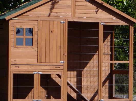 Ensemble d'isolation en plexiglass · pour clapier pour lapin Holiday Large