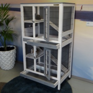 Cage à lapin Beau - grandes portes