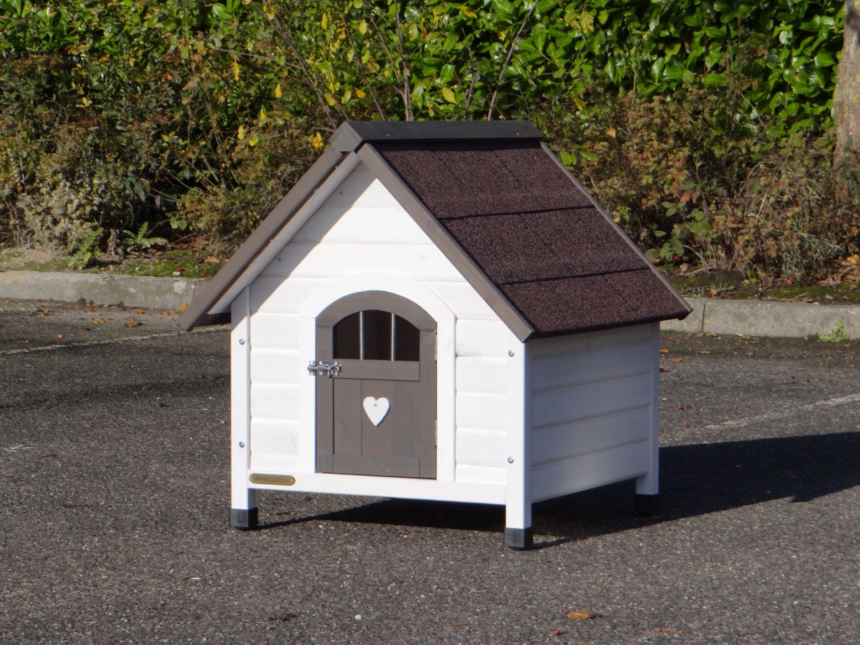 Niche Pour Chien Private 1 Blanc Gris