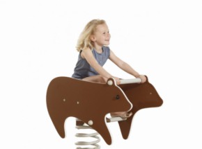 Ours à bascule de printemps pour usage privé et professionnel