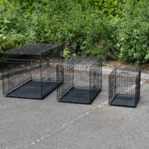 La cage pour chien Profit est disponible en trois tailles 122cm | 92cm | [63cm]
