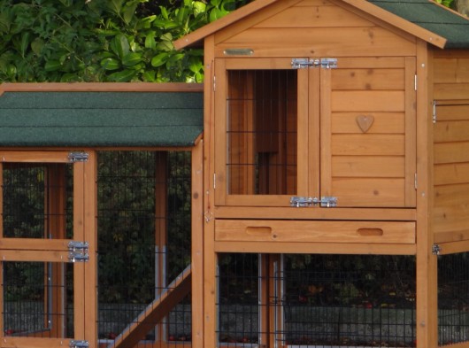 Ensemble d'isolation en plexiglass · pour clapier pour lapin Prestige Small avec enclos Space Small