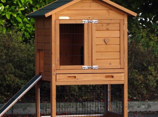 Ensemble d'isolation en plexiglass · pour clapier pour lapin Prestige Medium