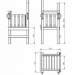 Tailles différentes de la plate-forme basse