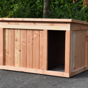 La niche pour chien Block Large est approprié pour chiens de taille moyenne à grande taille