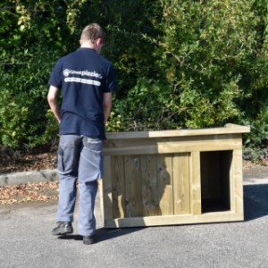 Niche pour chien Block Medium est approprié pour chiens de petit et moyenne taille