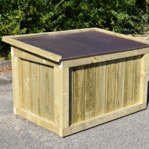 La niche pour chien Block Medium est aussi disponible en bois de Douglas