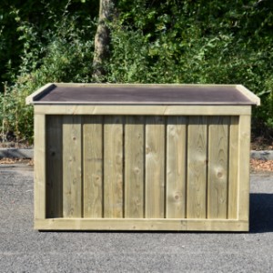 Niche pour chien Block Extra Large est fabriquée en bois d'épicéa impregné