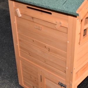 Clapier pour lapin Holiday Small offre beaucoup d'espace por connecter une pondoir