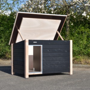 Niche pour chien Loebas a un toit articulé