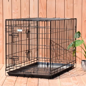 Cage pour chien Strong - avec 2 portes 93x57x65cm