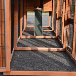 Un vu dans l'enclos du poulailler Prestige Medium