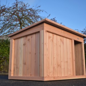 Grande niche pour chien Block XL est fabriquée en bois de Douglas