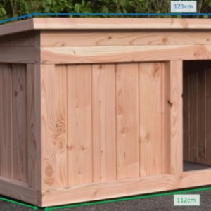 Tailles différentes de la niche pour chien Block Medium