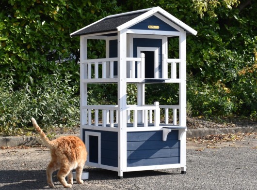Maison pour chat Kitty 72x72x127cm