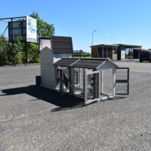 Le clapier pour lapin Double Small offre beaucoup des possibilités à étendre