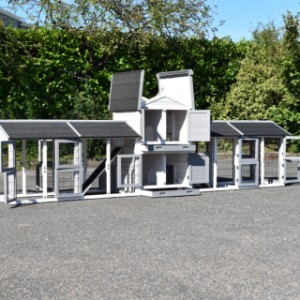 Le clapier pour lapin Double Small a plusieurs portes