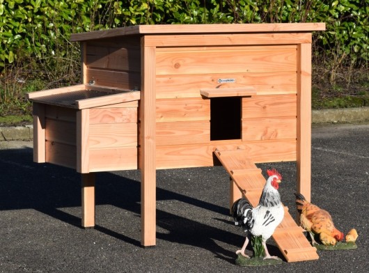 Poulailler Chicky 2 avec pondoir | Bois de Douglas | 144x84x125cm