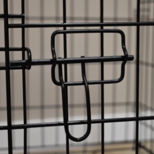Le cage pour chien a 2 portes per porte