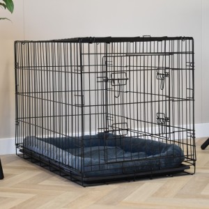 Cage pour chien Profit 92 cm avec coussin · 2 portes · 92 × 57 × 64 cm