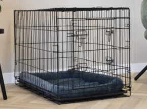 Cage pour chien Profit 92 cm avec coussin · 2 portes · 92 × 57 × 64 cm