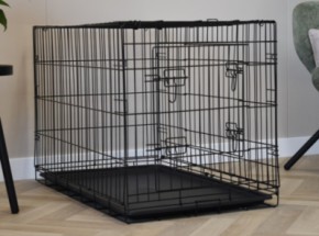Cage pour chien Profit 78cm · 2-portes · 78x49x56cm