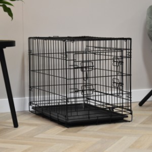 Cage pour chien 50cm est approprié pour petit chiens, comme un Caniche nain