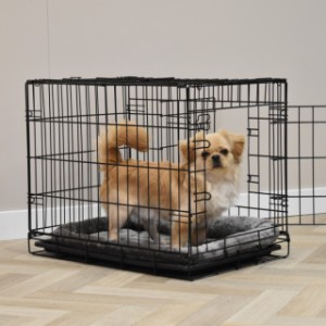 La cage pour chiens Profit 63 cm est livrée avec un coussin doux