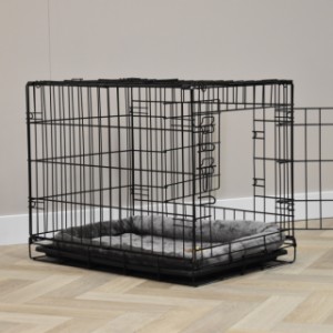 Cage pour chien Profit 63cm est équipée avec 2 portes