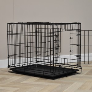 Cage pour chien Profit 63cm est équipée avec 2 portes