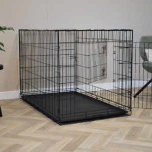 Cage pour chien Profit XL 107cm est équipée avec 2 portes