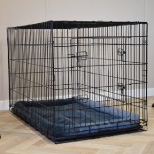 Cage pour chien XXL 122cm est livré avec un coussin adapté