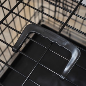 La cage pour chien Strong XXL est équipée d’une poignée pratique