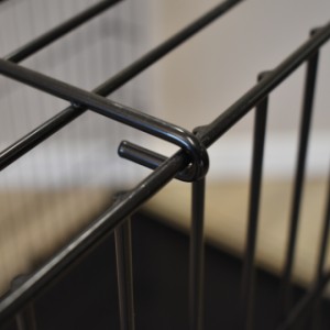 Cage pour chien 3XL | un aperçu de la construction du toit