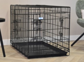Cage pour chien Strong L · 3-portes · 93x58x66cm