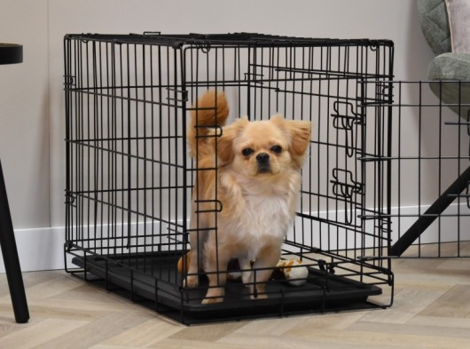 Cage pour chien Profit · 2-portes · 63x44x51cm