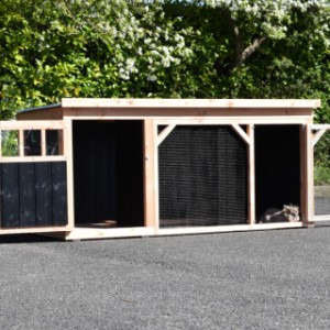 Clapier pour lapin Belle 1 a 2 grande portes